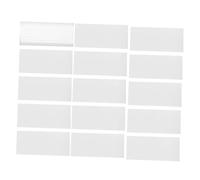 Gogogmee 20 pièces Porte-étiquette Transparent Incurvé Support Afficheur pour Supermarché Accessoires Affichage Prix Adaptable