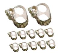 Gogogmee 20 pièces Tranches Conque Naturelles pour Décoration DIY Accessoires Vêtements Artisanat Mariage Thème Océan