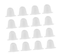 Gogogmee 200 Pièces Gobelets Encre Silicone Souples pour Maquillage Permanent Capsules Pigmentées Accessoires Durables sans Odeur pour Microblading et Extensions Cils