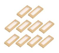 Gogogmee 24 pièces Boîte de Rangement pour Faux Cils avec Fenêtre Transparente Pratique pour Extension Cils Professionnel et Usage Personnel