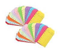 Gogogmee 24 Pièces Enveloppes Budget Papier Kraft Porte pour Organisation Financière pour Classeur Budget et Réutilisable Fourniture de Bureau