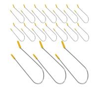 Gogogmee 24pièces Pince à Bigoudis Chauffante Métal Kit de Pinces de Rechange pour Fixation des Cheveux Adaptées à Divers Coiffages