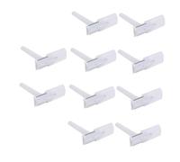 Gogogmee 25 Pièces Rasoirs à Double Lame pour Épilation Corps Trimmers pour Aisselles et Zones Sensibles Blanc