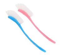 Gogogmee 2pièces Brosse de Nettoyage pour Biberons et Cuvettes avec Goupillon et Tête Flexible Outil de Nettoyage pour Bouteilles Eau et Biberons