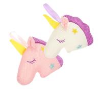 Gogogmee 2pièces Lot De Boules De Bain Licorne Maille Exfoliantes Douces Pour Bain Nettoyage Profond Détente Corporelle Pour Usage Quotidien