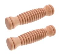 Gogogmee 2pièces Massage Bois Pour Jambes Outil De Réflexologie Manuel Portable Soulageant Les Tensions Musculaires