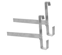 Gogogmee 2pièces Support De Cadre De Ruche Acier Inoxydable Outil De Support De Perchoir Apiculture pour Apiculteurs