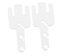 Gogogmee 2pièces Tendeur De Machine à Tricoter Résistant à Usure Lot de Fourches De Tension Compatibles avec Addi King Express Fourniture pour Tricoteuse
