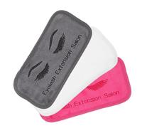 Gogogmee 3 pièces Coussinets Frontaux pour Extension de Cils Confortables et Doux Maintien Stable pour Professionnels Beauté Blanc