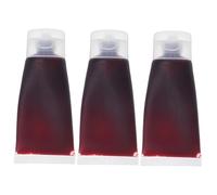 Gogogmee 3 Pièces Fake Blood Kit Realistic Safe Washable Halloween Fake Blood For Face Clothes Cosplay And Horror Movie Props