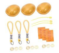 Gogogmee 3 Pièces Figurines Tortue Vintage Feng Shui Divination Outils Chinois I Ching pour Richesse Décoration Compacte Portable
