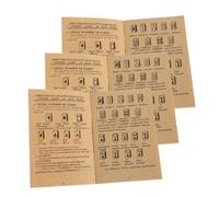 Gogogmee 3 pièces Guide Instruction Mahjong pour Débutants Manuel Illustré des Règles Chinoises et Stratégies Avancées pour Joueurs Adultes et Jeux de Tuiles