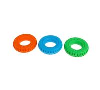 Gogogmee 3 pièces Hand Grip Strengthener Set Non Slip Soft Exerciseur Doigts Portable for Renforcement Préhension and Stress