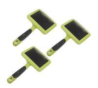 Gogogmee 3 Pièces Kit Accessoires pour Feutrage Laine Brosses et Outils de Punchage pour Travaux de Couture et Artisanat Textile Accessoires de Feutrage et Nettoyage Tapis Adaptés Aux