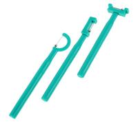 Gogogmee 3 Pièces Kit Dentraînement Musculaire Buccal Plastique Stimulateur de Pointe de Langue pour Garçon Fille et Adolescents Outil de Rééducation Orale pour la Force Latéralisation