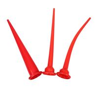 Gogogmee 3 pièces Lot de Buses de Calfeutrage Allongées Souple Embouts Extension pour Applicateur de Mastic Kit Accessoires Précis pour Collage et Étanchéité