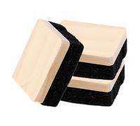 Gogogmee 3 pièces Lot de Gommes pour Tableau Feutrine Multifonction Effaceur Craie pour École Bureau et Maison Nettoyage sans Poussière