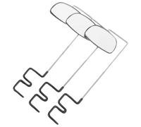 Gogogmee 3 pièces Miroir Rétroviseur Vélo Mini Ajustable pour Lunettes de Cyclisme Compatible Vtt et Route Vue Large pour Sécurité Plein Air