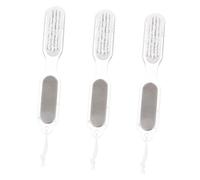 Gogogmee 3 pièces Pierre Multifonctionnelle pour Exfoliante Ergonomique Brosse Nettoyante pour Éliminer Peaux Mortes et Cors Accessoire Pédicure à Main pour Soin Du Pied