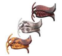 Gogogmee 3 pièces Pinces à Cheveux Haute Queue de Cheval Clips Robustes pour Femmes Accessoires Coiffure Mi-chignon et Queue Style Élégant pour Cheveux Longs et Épais