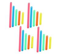 Gogogmee 30 pièces Bâtons de Construction Géométriques Éducatifs Plastique Sécuritaire Jeu Pédagogique pour Relations Triangulaires Formes Polygonales Calculs Périmètre et Aire Matériel