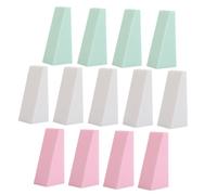 Gogogmee 30 pièces Lot de Éponges Maquillage Triangulaires et Trapézoïdales pour Fond de et Crème Set Cosmétique Réutilisable et Lavable pour Application Humide et Sèche Accessoires de