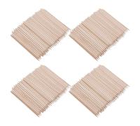 Gogogmee 300 Pièces Bâtonnets à Ongles en Bois Double Tête 15 CM - Lot de 300 Pièces - Accessoires pour Manucure et Pédicure, Repousse-Cuticules et Nettoyeur Précis pour Salon et Usage
