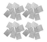 Gogogmee 36pcs Tuiles Miniatures en Acier Inoxydable pour Maquette 1/35, Matériaux de Construction Stables et Faciles à Assembler, pour Dioramas Historiques