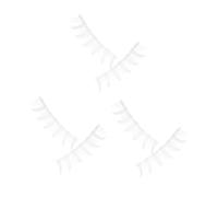 Gogogmee 3paires Faux Naturels Fibres Pour Maquillage Cosplay Costume Halloween Et Spectacles Accessoires De Maquillage Pour Femmes