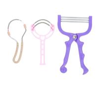 Gogogmee 3pièces Épilateurs Pour Poils Visage à Ressort Kit Outils De Beauté Avec Épilateur Acier Inoxydable Appareil Épilation Pour Nettoyage Facial