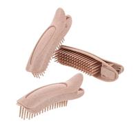 Gogogmee 3pièces Lot De Pinces à Cheveux Pour Frange Outils De Coiffure Volumisants Sans Traces Conception Protectrice Pour Racines