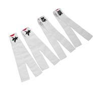 Gogogmee 4 Pièces Bandeaux Hachimaki Tissu Absorbant pour Garçon Fille Bandeaux de Sport et Cuisine avec Imprimé Victoire Accessoires et Durables pour Karaté et Esprit Déquipe