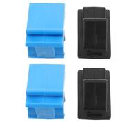 Gogogmee 4 Pièces Blocs Organisateurs de Coffre pour Voiture 4 Pièces en Matériau Rembourré Haute Performance, Compatibles SUV et Véhicules Vy, Séparateurs de Rangement pour Gestion du Fret