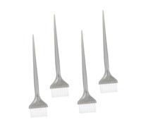 Gogogmee 4 Pièces Brosse de Teinture Cheveux Souple pour Salon et Usage Domestique Brosse Coloration Facile à Nettoyer Outil Coiffure Mixte
