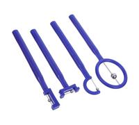 Gogogmee 4 Pièces Entraîneurs de Pointe de Langue Plastique et Acier Inoxydable pour Entraînement Musculaire Oral Améliore Flexibilité et Articulation Chez Garçon Fille