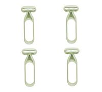 Gogogmee 4 Pièces Outil Épilation Manuelle Tondeuse à Poils de Corps Rasoir à Jambes et Aisselles Épilation Précise et Douce Couleur Matcha