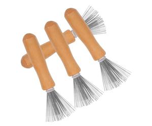 Gogogmee 4 pièces Outil Nettoyant Brosse Cheveux Peigne Râteau Anti-poil Embourbé Accessoire Léger et Compact pour Salon Usage Domestique et Voyage