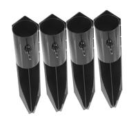 Gogogmee 4 pièces Piquets de Remplacement Robustes Métal pour Lampes Solaires Extérieures Fixation Stable et Résistante Aux Intempéries Accessoires pour Jardin et Terrasse