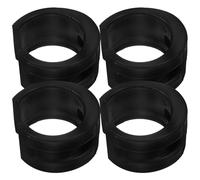 Gogogmee 4 pièces Protecteur de Chaîne Vélo Caoutchouc Anneaux de Protection pour Cadre et Base de Chaîne Garde pour VTT et Route Installation Facile pour Cyclistes Professionnels et