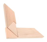 Gogogmee 4 Pièces Puzzle T Bois Jeu Éducatif Stem Casse Tête pour Adultes et Garçon Fille Montessori de Développement Cognitif et Créativité
