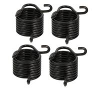 Gogogmee 4 Pièces ressort de pelle pneumatique accessoire de marteau d'impact de l'air ressort du marteau à tuyaux d'air Spring à la main Accessoire burin acier Noir