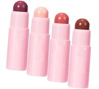 Gogogmee 4 pièces Rouges à Lèvres Mats Coréens à Lèvres Hydratant Repulpant Velouté et Texture Légère Maquillage Mat et Brillant pour Look Naturel