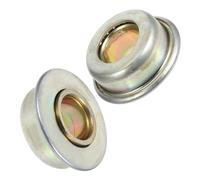 Gogogmee 4 pièces Roulements de Pivotantes Acier pour et Déambulateur Kit de à Lusure Accessoires de Remplacement pour Fourche Couleur Dorée