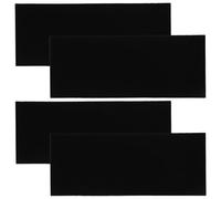 Gogogmee 4 pièces Semelles Antidérapantes Adhésives pour Chaussures Coussinets de Protection Résistants à Usure Amortisseurs de Bruit pour Talon et Semelle de Sneaker Patchs Souples et