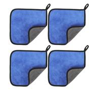 Gogogmee 4 pièces Serviettes de Nettoyage pour Queue de Billard Lot pour Entretien de Snooker et Pool Accessoires de Club de Billard