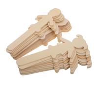 Gogogmee 40 Silhouettes en Bois Brut Garçon et Fille 145 X 5 CM 40 Pièces pour Loisirs Créatifs Décorations Scolaires et Projets de Bricolage Garçon et Filles Ornements en Bois à