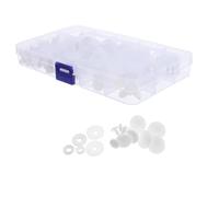 Gogogmee 45 Pièces Plastic Doll Joints Set for Bear Making Movable Skeleton Parts for Stuffed Animals DIY Crafting