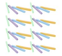 Gogogmee 48 Pièces Éponges Visage Comprimées Réutilisables Teintes Lumineuses Nettoyage Doux Exfoliation Quotidienne Pour Peau Fraîche