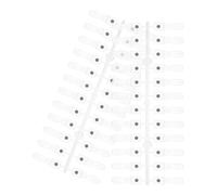 Gogogmee 48 Pièces Magnetic Nail Art Color Display Tips Pin Board For Accurate Nail Gel Polish Color Representation And Practice Training