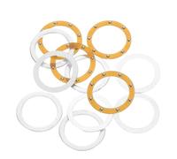 Gogogmee 4ensembles Rondelle pour Perceuse à Ongles Électrique pour Main Joint pour Machine à Ongles Rondelle Annulaire Métallique Accessoire pour Polisseuse